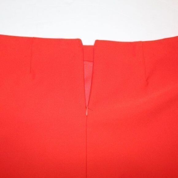 Forever 21 asymmetric tiered tulip style mini skirt red women M - Picture 13 of 15